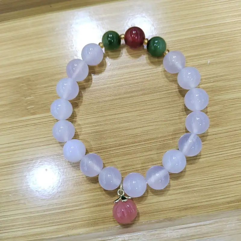 JUNWEN Chalcedony Bracelets Women's-5