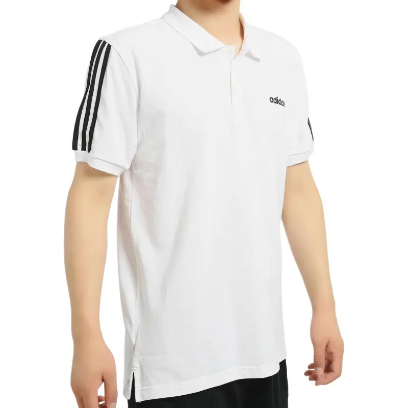 Adidas Polo Shirts Men White-2