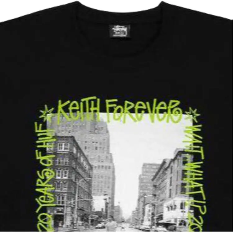 Huf X Stussy T Shirts Unisex-1