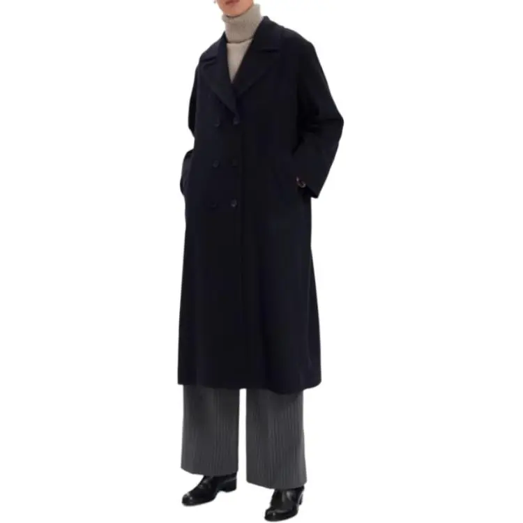 INES DE LA FRESSANGE Coat Women's Dark Blue-2