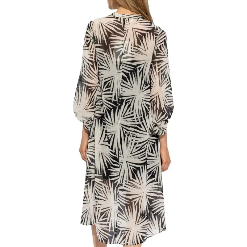 DVF Diane Von Furstenberg Floral Pattern Dress-3
