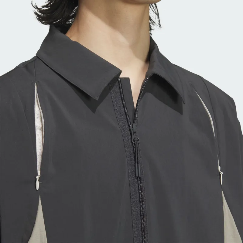 Adidas Future Style Zip Shirt Men's Carbon Black-5