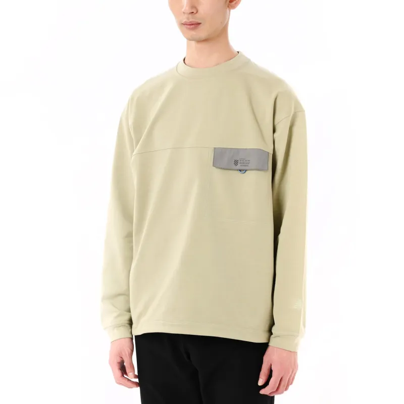 New Balance LIGHT SWEAT PULL OVER Sweatshirt Unisex Green-2