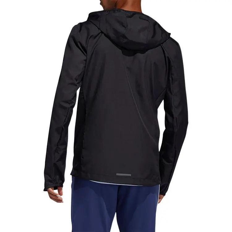 Adidas OWN THE RUN JKT Jackets Coats Unisex Black-3