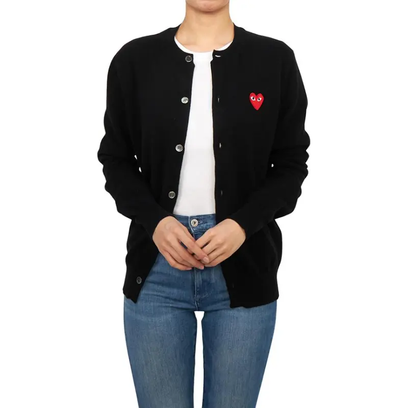 CDG Play Knitwear Unisex Black-2
