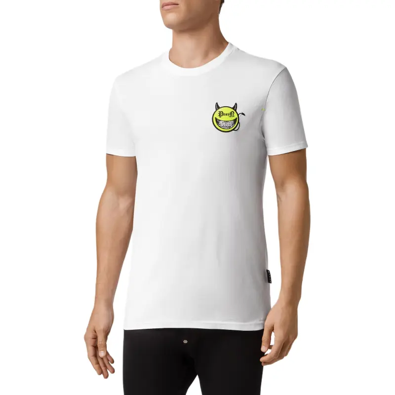 PHILIPP PLEIN T Shirts Men White-1