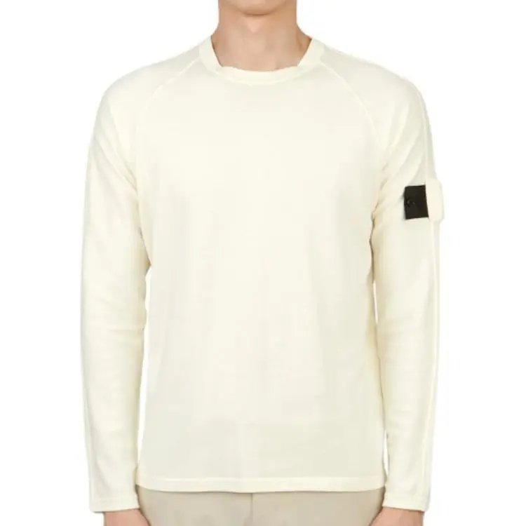 STONE ISLAND Logo Patch Crewneck Sweatshirt-2