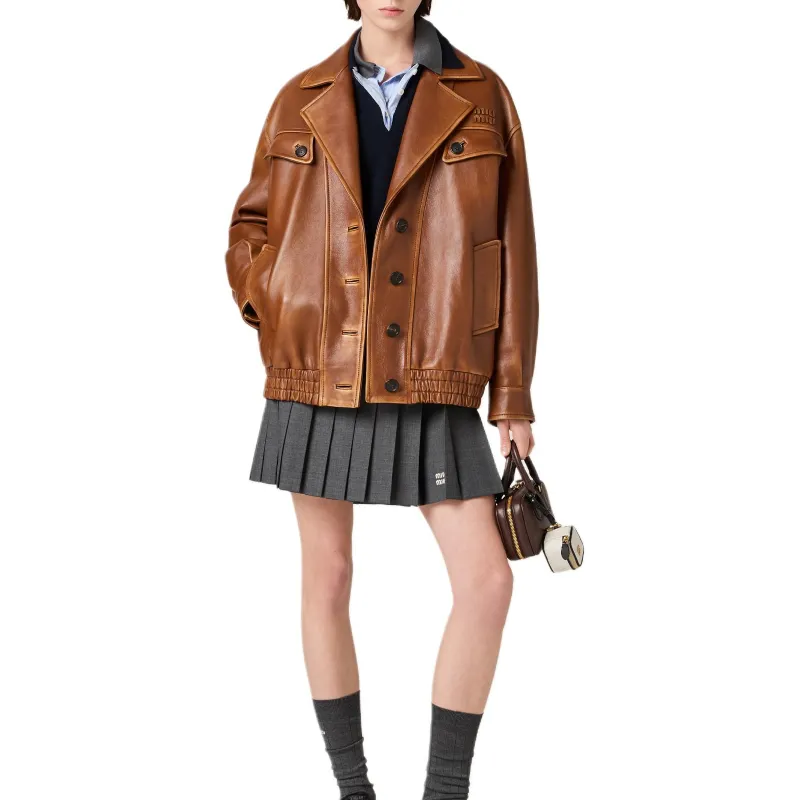 MIU MIU Button Up Padded Jacket-1