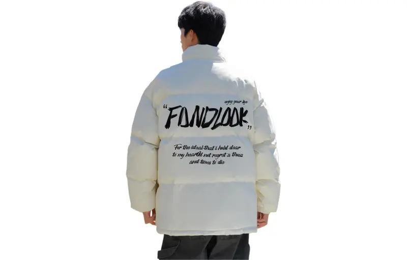 FONDLOOK Puffer Jackets Unisex-6