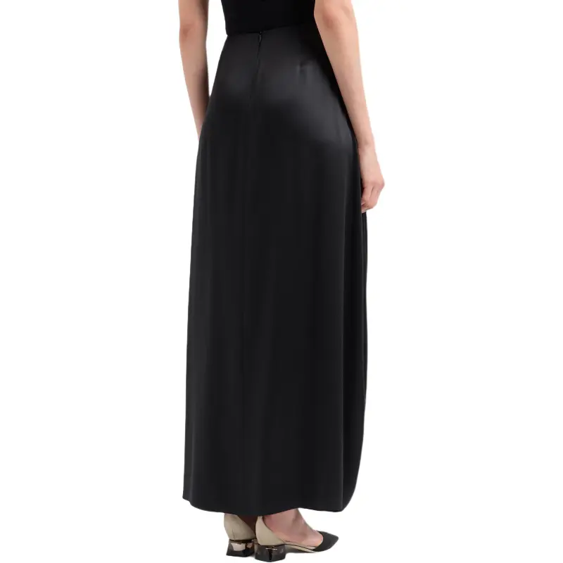 GIORGIO ARMANI Midi Skirt In Double sided Silk Satin-2