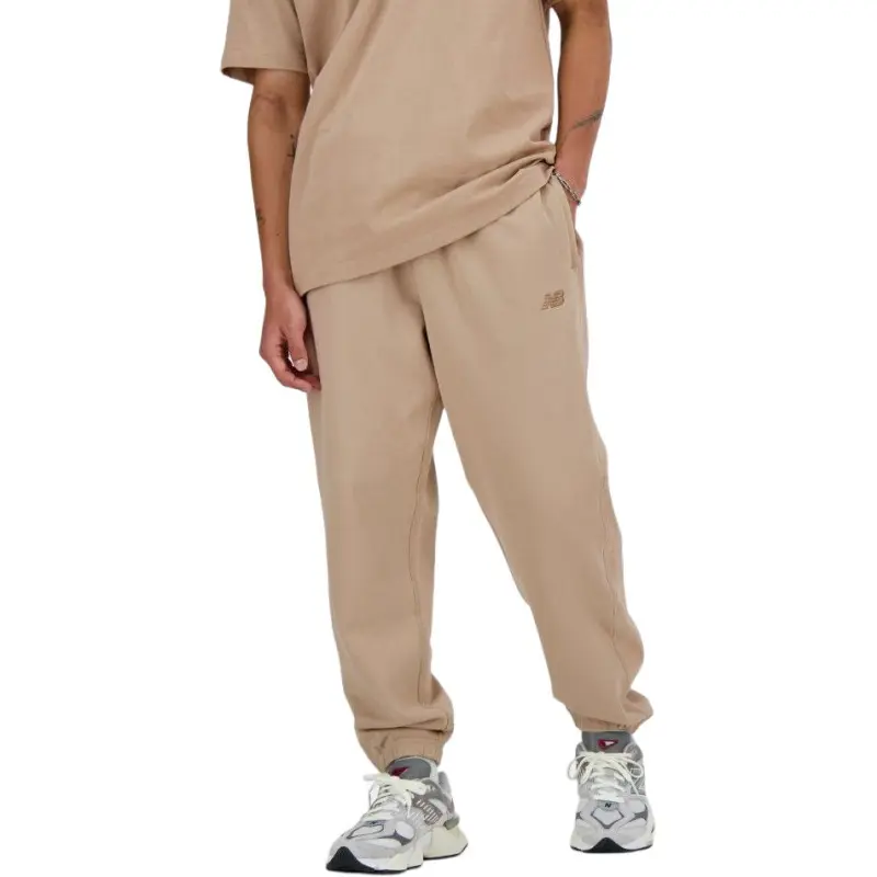 New Balance Knitted Sports Pants Men's Khaki-3