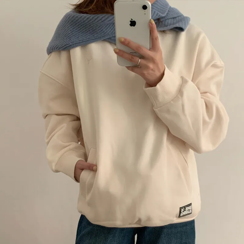 PUMA CLASSICS SELECTHAUSOF Sweatshirt Unisex Almond Candy Color-2