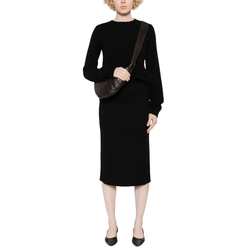 THE ROW Ikko Midi Skirt-1