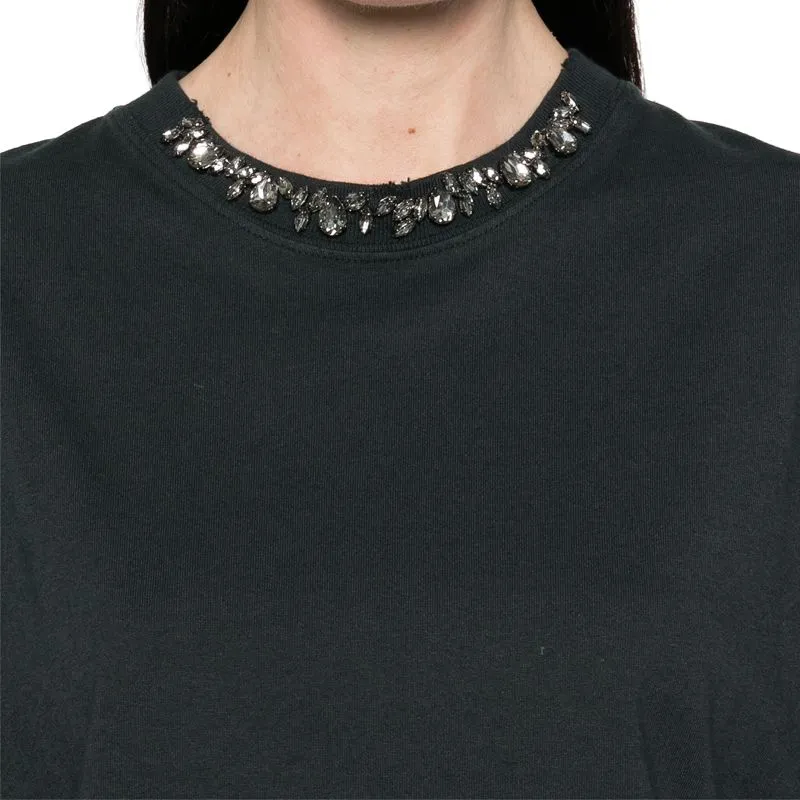 Golden Goose Embellished Neck T Shirt-4