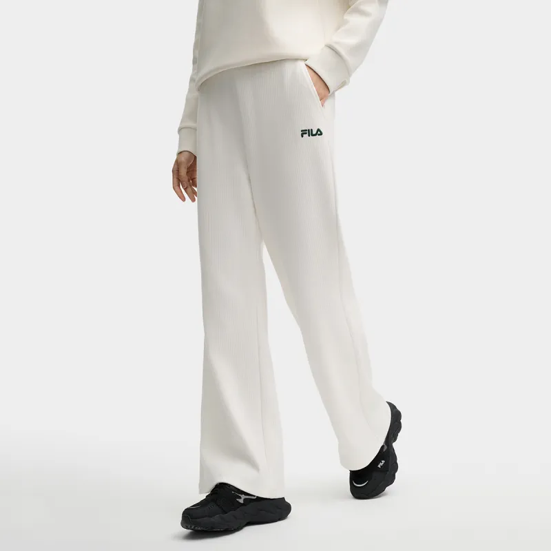 FILA Casual Pants Women's Cloud White-2