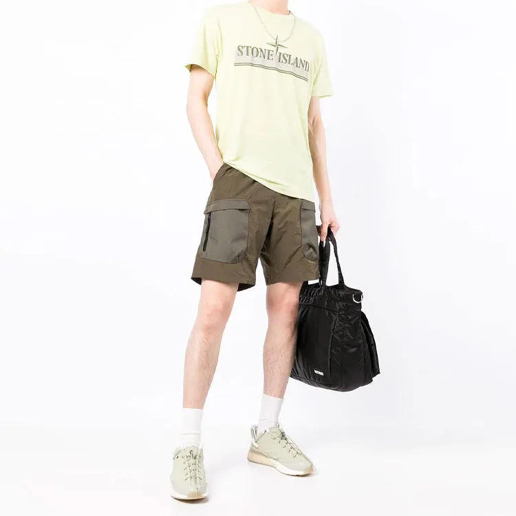 STONE ISLAND T Shirts Men Yellow-1
