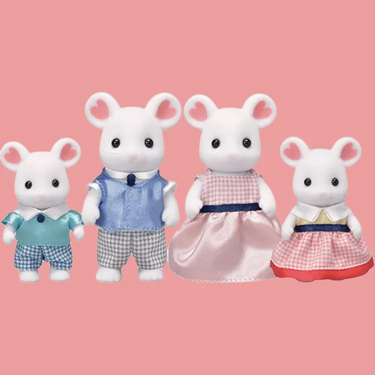 Sylvanian Families Cotton Candy Dolls Plush Doll Approx. 9.5cm Height-1