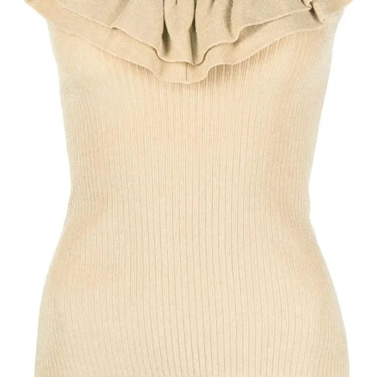 Zimmermann Ruffled Sleeveless Knit Top-2