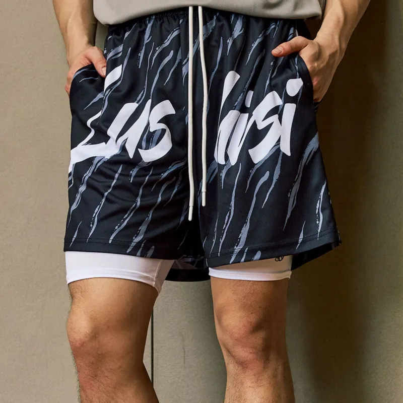 LUSHISI Basketball Shorts Unisex-4