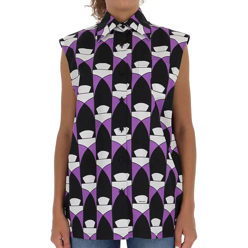 PRADA Shirts Women's Purple-3