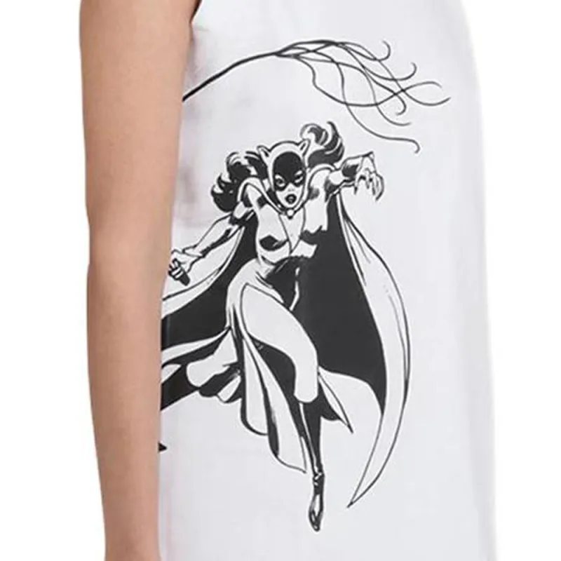 Dc Comics X Lanvin Sleeveless Dresses Women's White-4