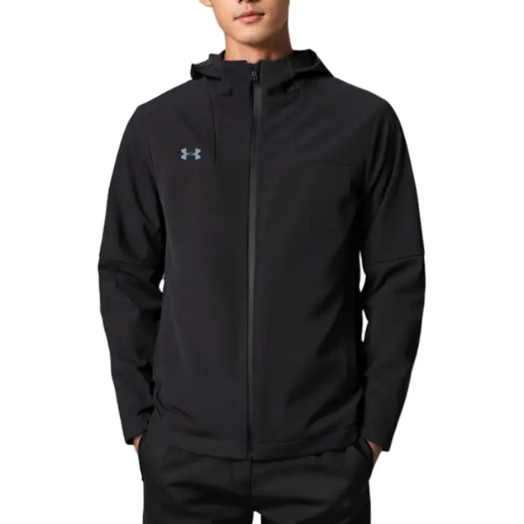Under Armour Jackets Coats Unisex Black Comes With Necklace-1