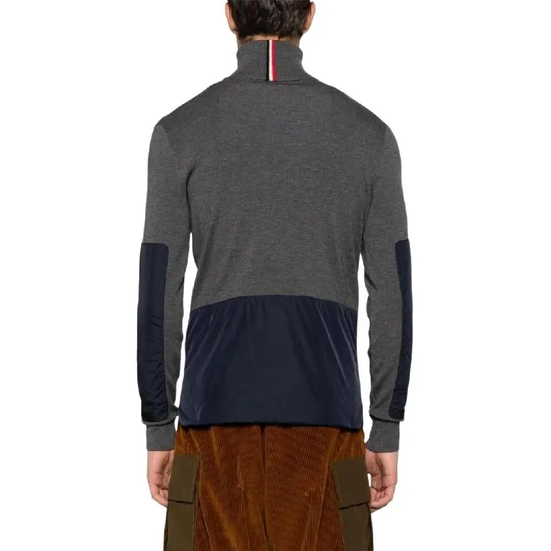 Moncler Sweater Men's Medium Gray-3