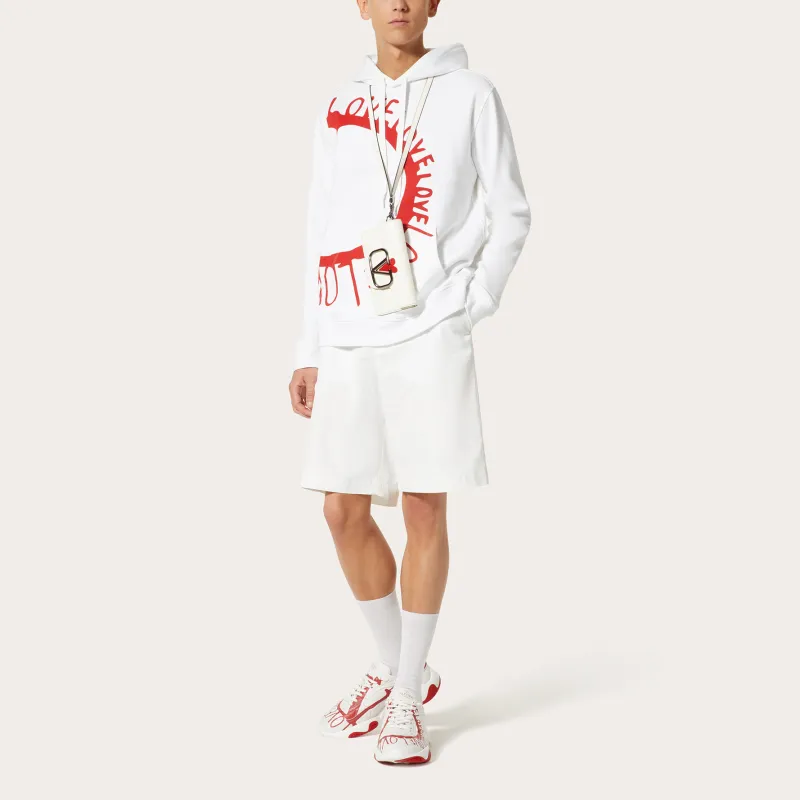 Valentino Casual Shorts Men White-1