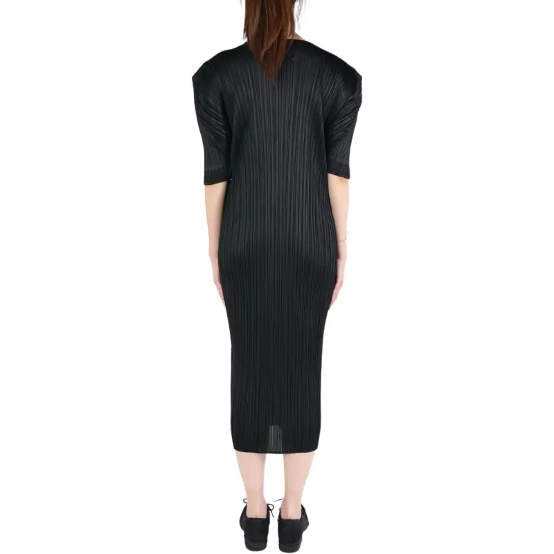 PLEATS PLEASE ISSEY MIYAKE Plissé Effect Midi Dress-3