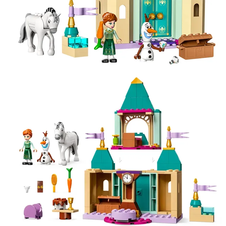 LEGO Disney Princess Collection Anna And Olaf's Joyful Castle Building Blocks 0 300pcs 43204-2