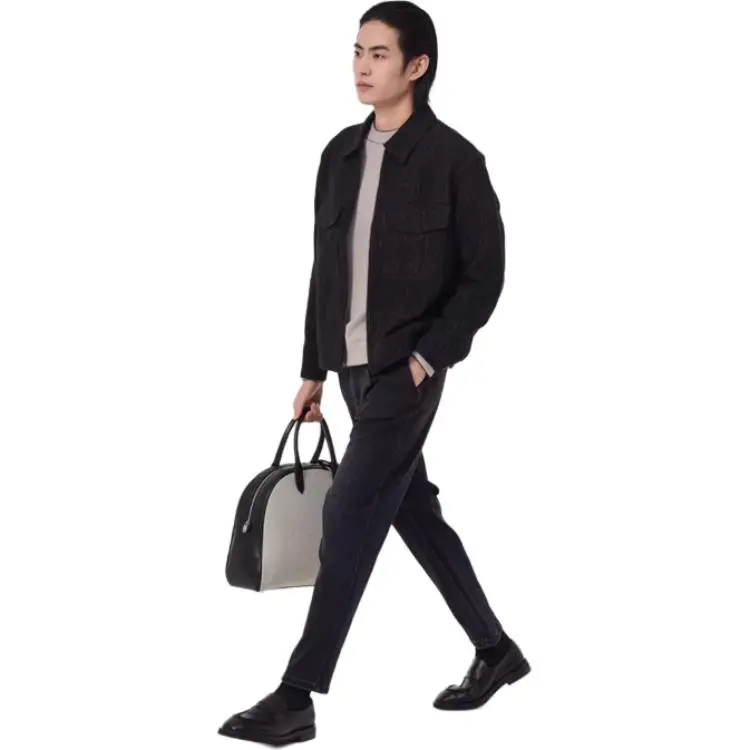 EHE 2024 Winter Jeans Men's Black Gray Color-5