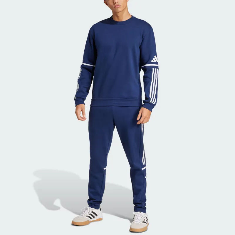 Adidas SQ25 SW CREW Sweatshirt Men's Navy Blue/White-1