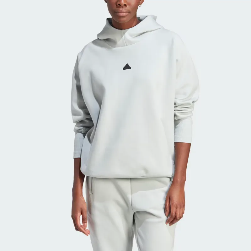 Adidas Sweatshirts Women's Light Blue Gray-1