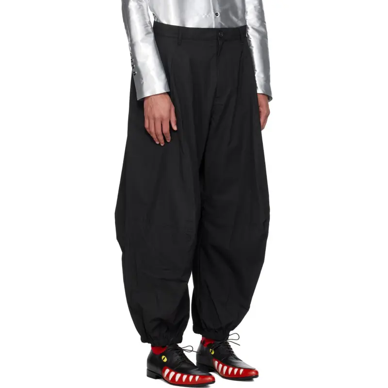 WALTER VAN BEIRENDONCK Cargo Pants Men's Black-2