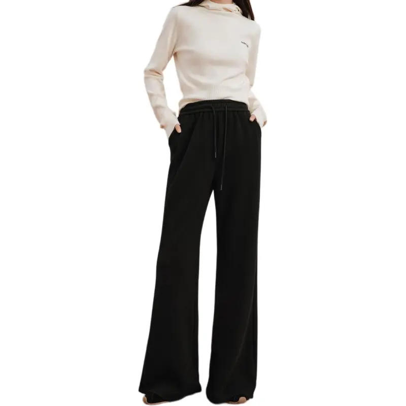 Orange Desire Casual Pants Women's Elegant Black-2