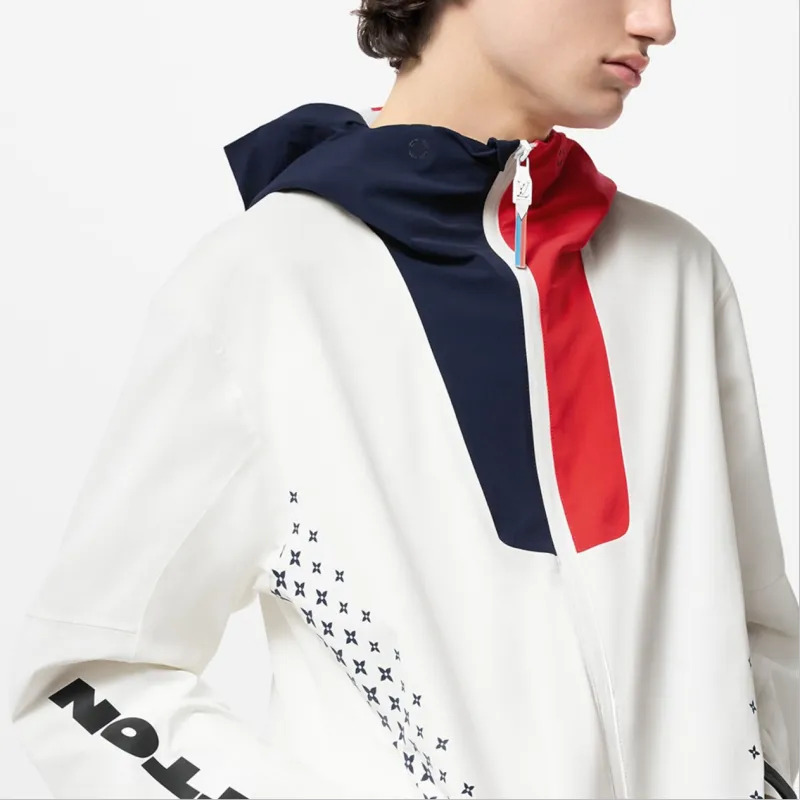 LOUIS VUITTON Technical Nylon Windbreaker-5