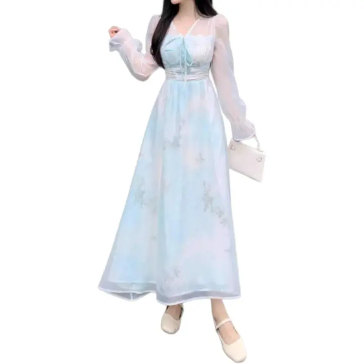 Dior Beauty Long Sleeved Dress Women's-3