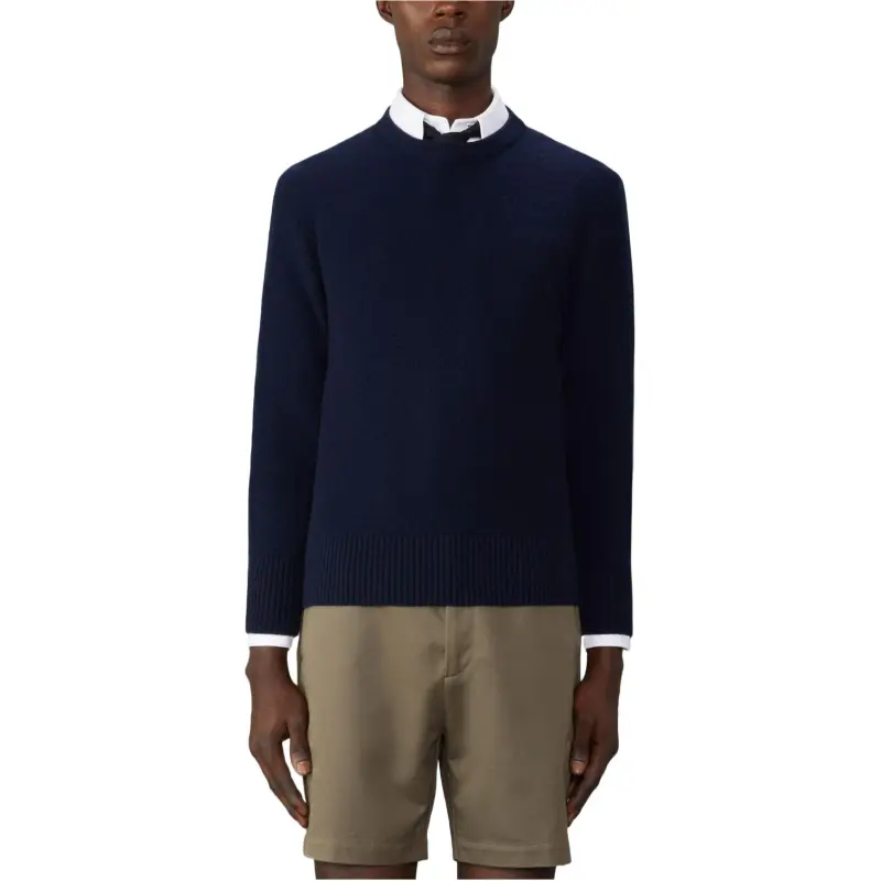 THOM BROWNE Rwb Stripe V Neck Knitted Cardigan-3
