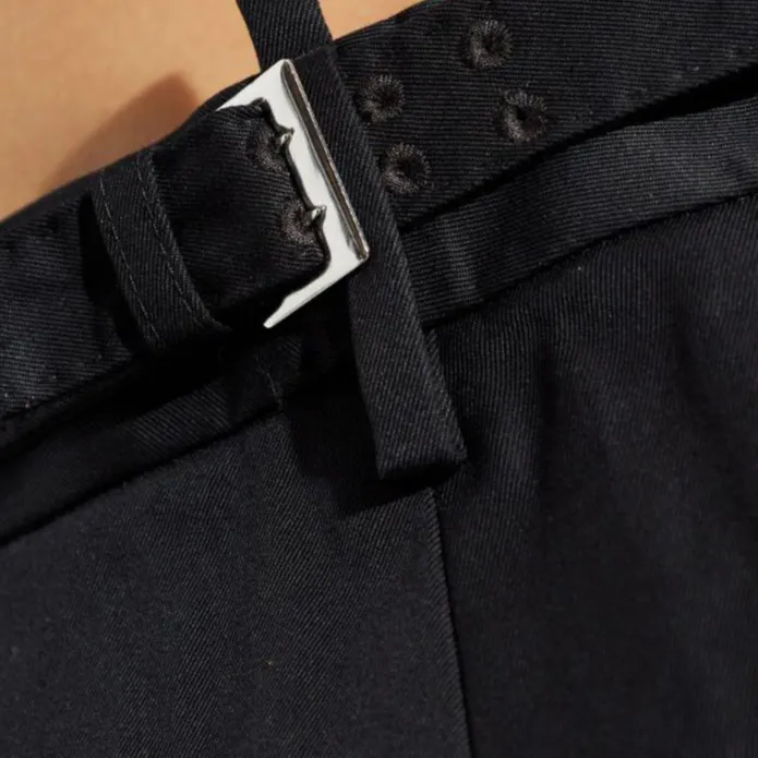 DSQUARED 2 Straight Leg Pleat Detailed Trousers-4