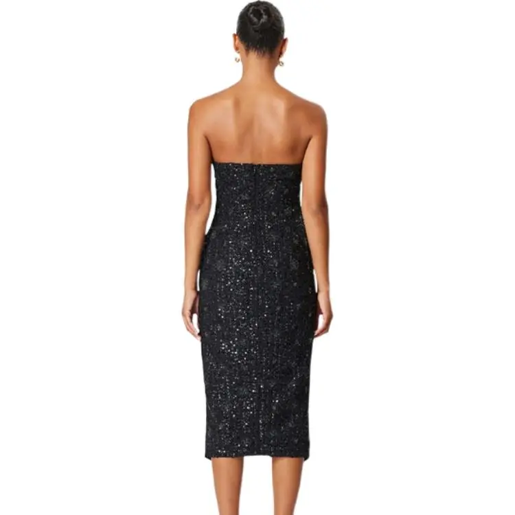 ELLIATTCOLLECTIVE Sleeveless Dress Women's Black-2