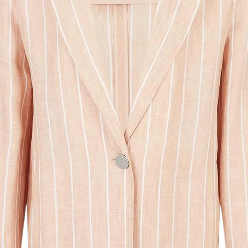 ARMANI EXCHANGEAE SS23 Business Suit Coat Women's Pink-1