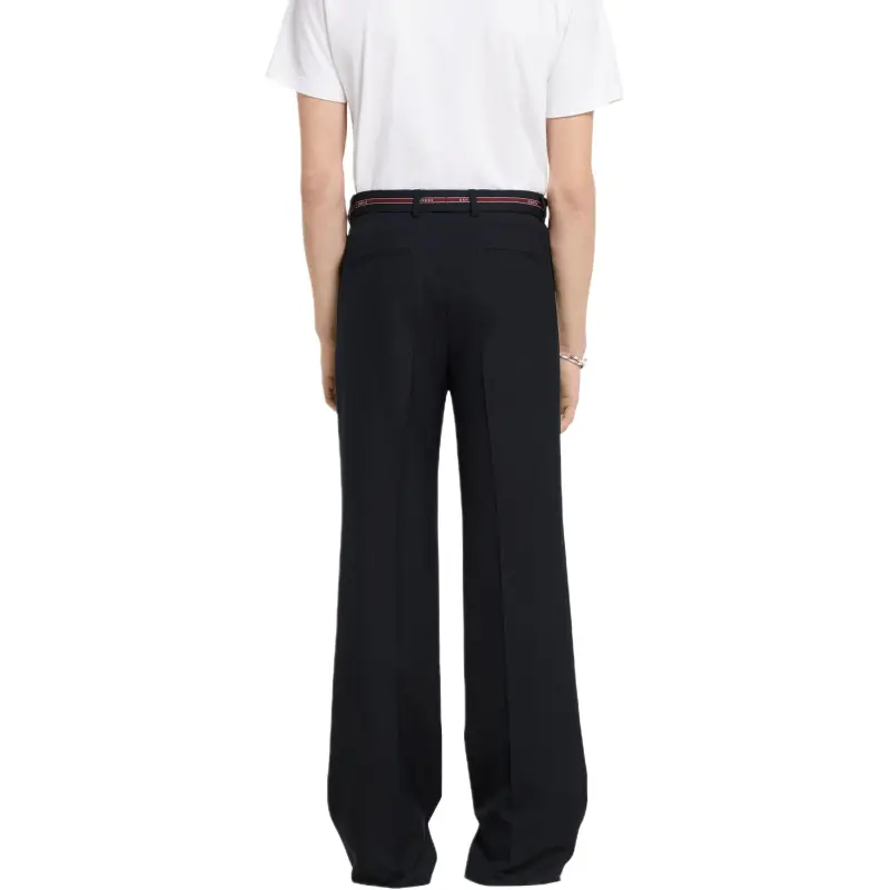 GUCCI FW25 Lido Collection Casual Pants Men's Dark Blue-3