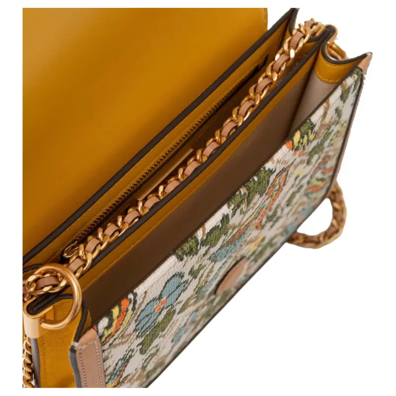 TORY BURCH Robinson Fabric With Leather Backpack Shoulder Bag Women's-3