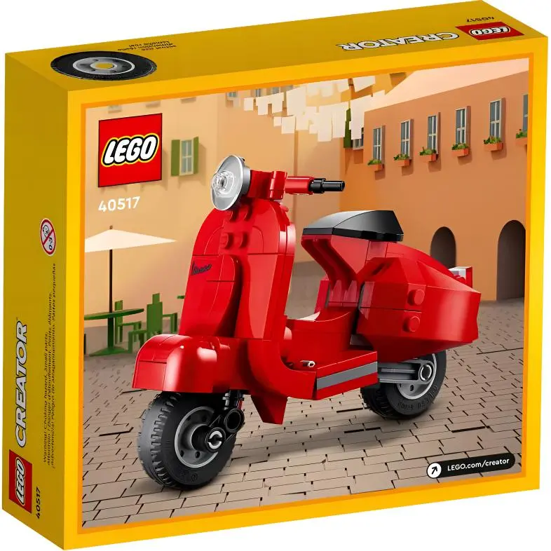 LEGO Creator Mini Vespa Motorcycle Building Blocks 0-300pcs 40517-3