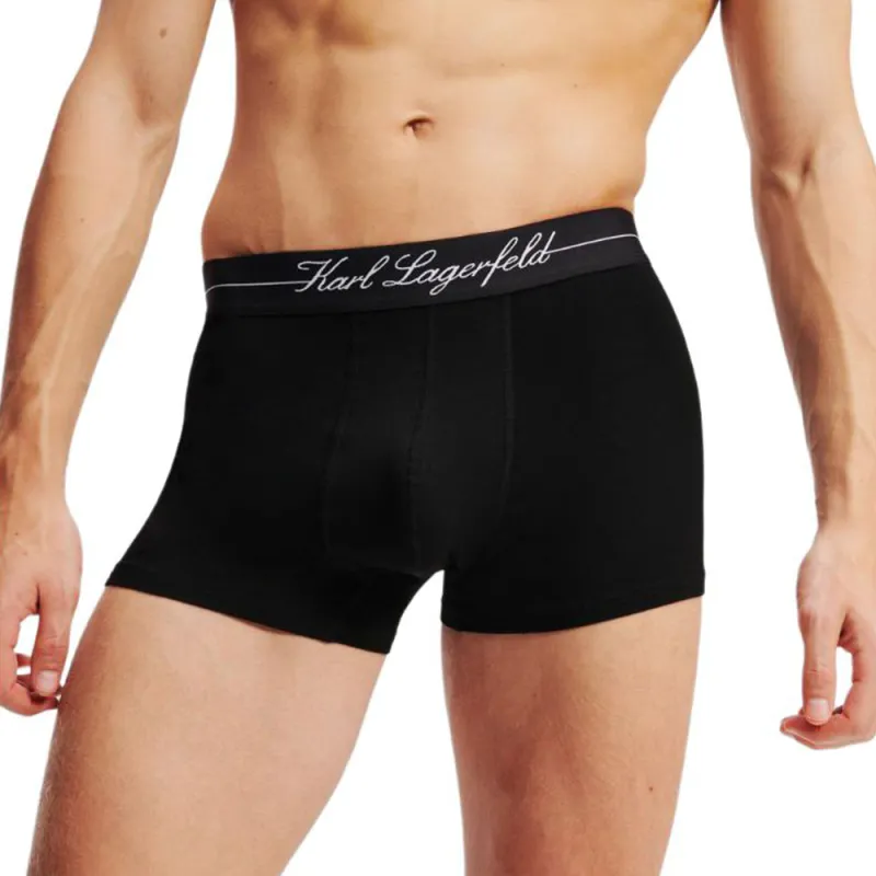 KARL LAGERFELD / Karl Lagerfeld Jeans Hotel Boxer Briefs Pack Of Three-4