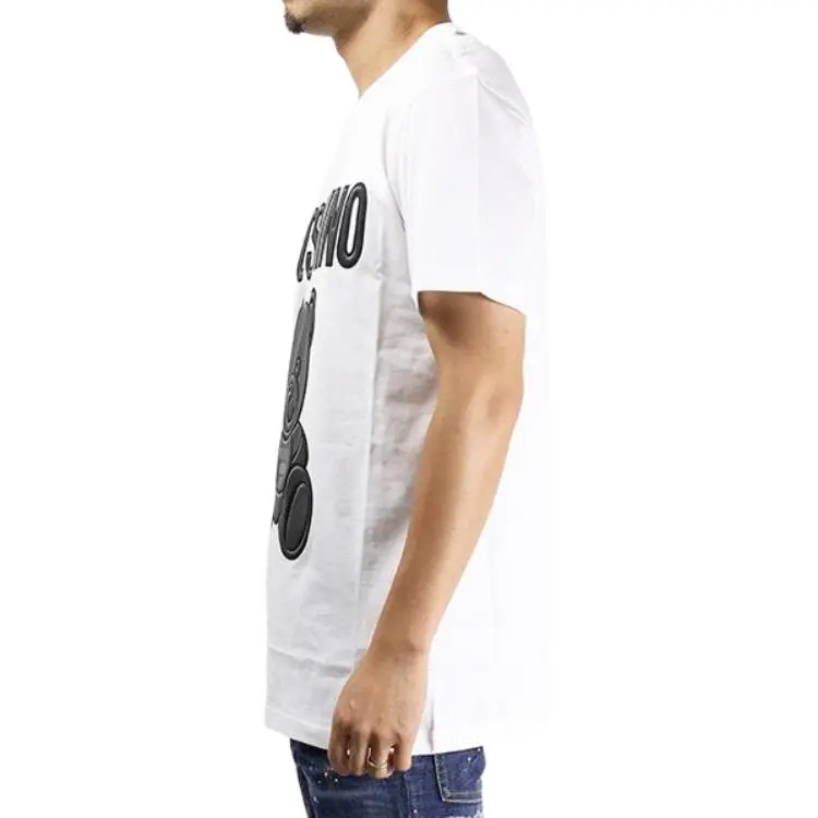 MOSCHINO T Shirts Men White-4