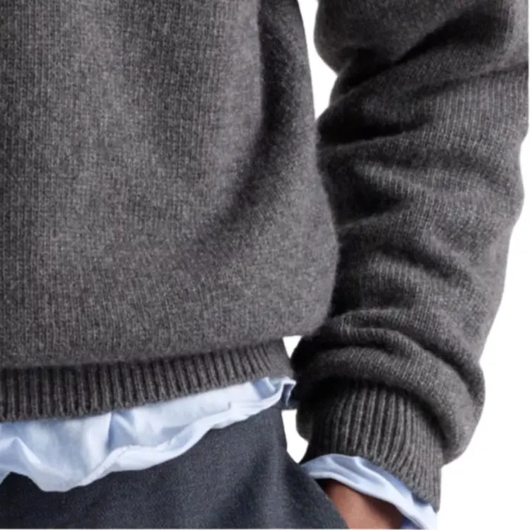 PRADA Sweaters Men Gray-4