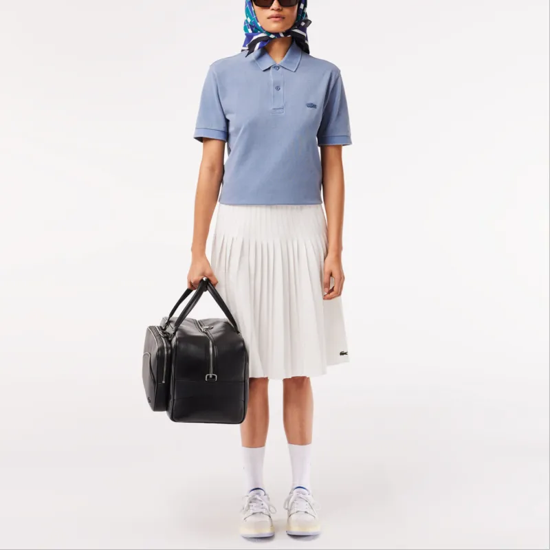 LACOSTE Logo patch Organic Cotton Polo Shirt-2