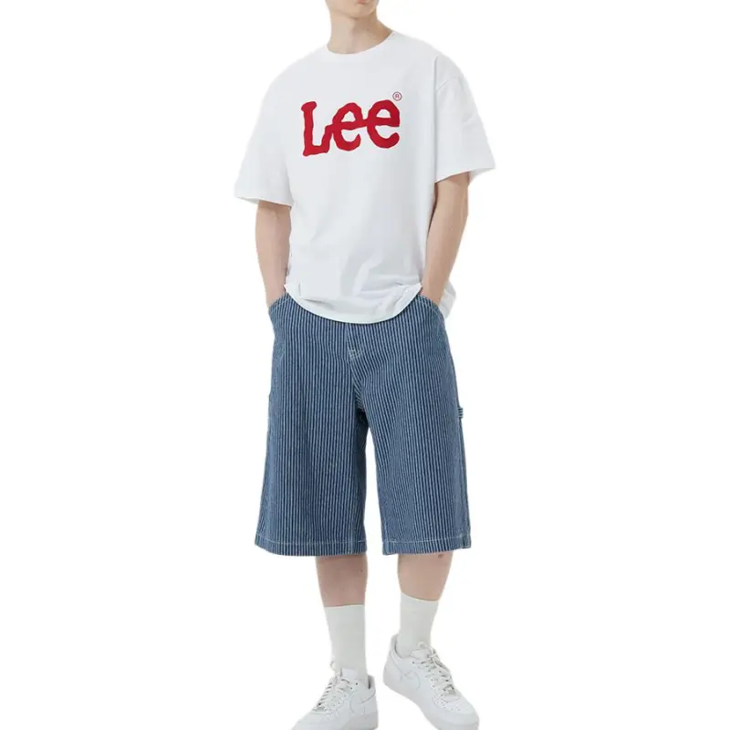 Lee T Shirts Unisex White-2