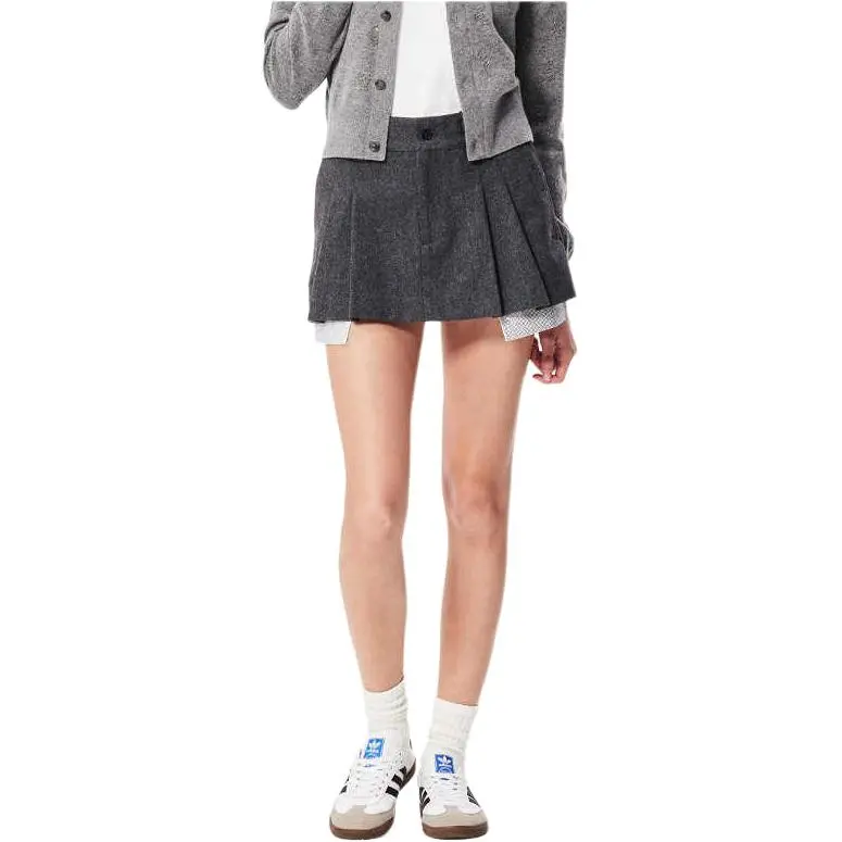 Ed Hardy FW24 Casual Short Skirts Women's Dark Marble Color-4